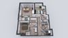 Kado NW Two Bedroom Two Bathroom C1 Floor Plan Kado NW Two Bedroom Two Bathroom C1 Floor Plan